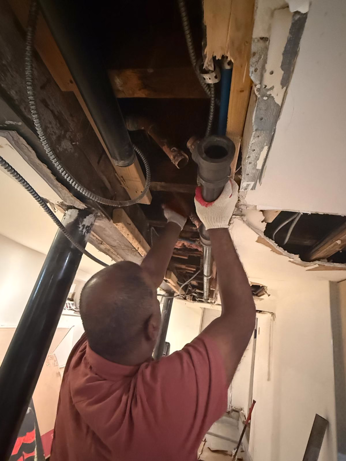 ducts leaking fixed by us