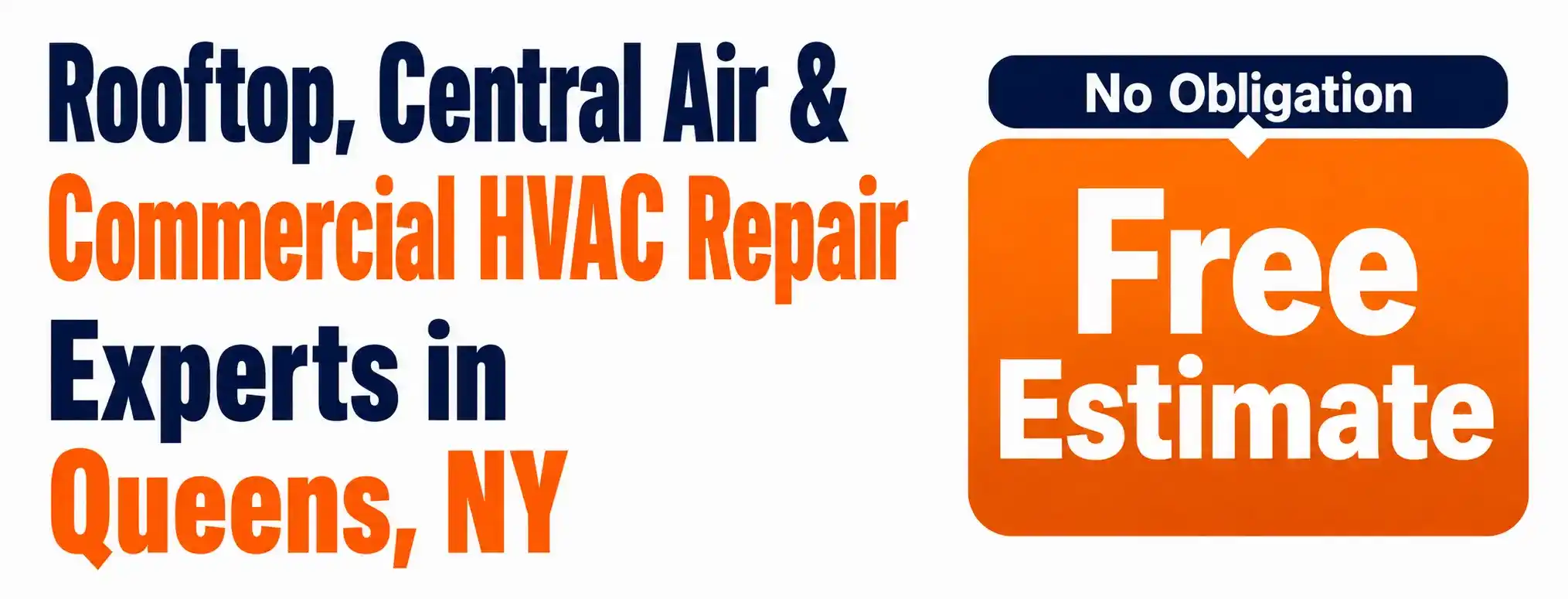 Rooftop, Central Air and Commercial HVAC Repair in Queens